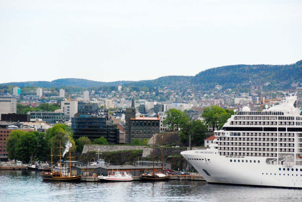 Oslofjord Aussicht mini Kreuzfahrt nach Oslo DFDS Seaways