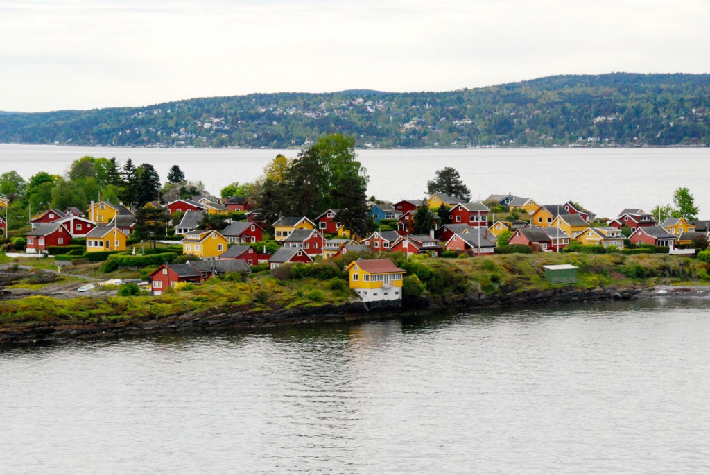Aussicht mini Kreuzfahrt nach Oslo DFDS Seaways